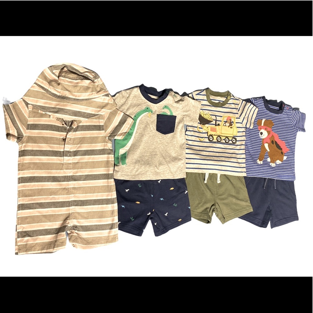Lot of baby boys clothing SZ 12M